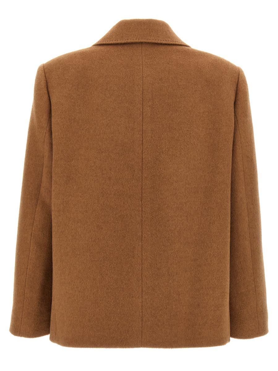 Blazé Milano 'Mylius Sealady' Coat in Beige