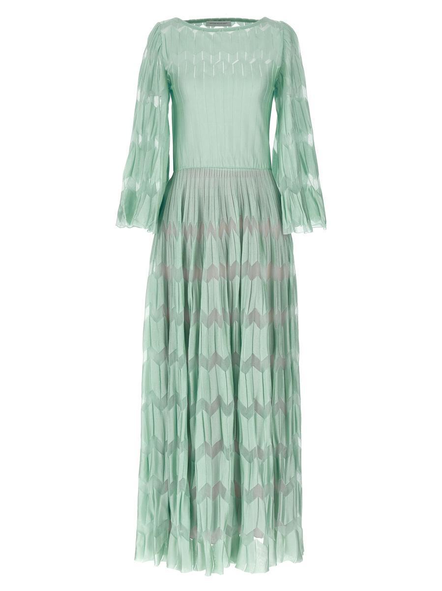 Antonino Valenti 'Mariko Mori' Long Dress in Green