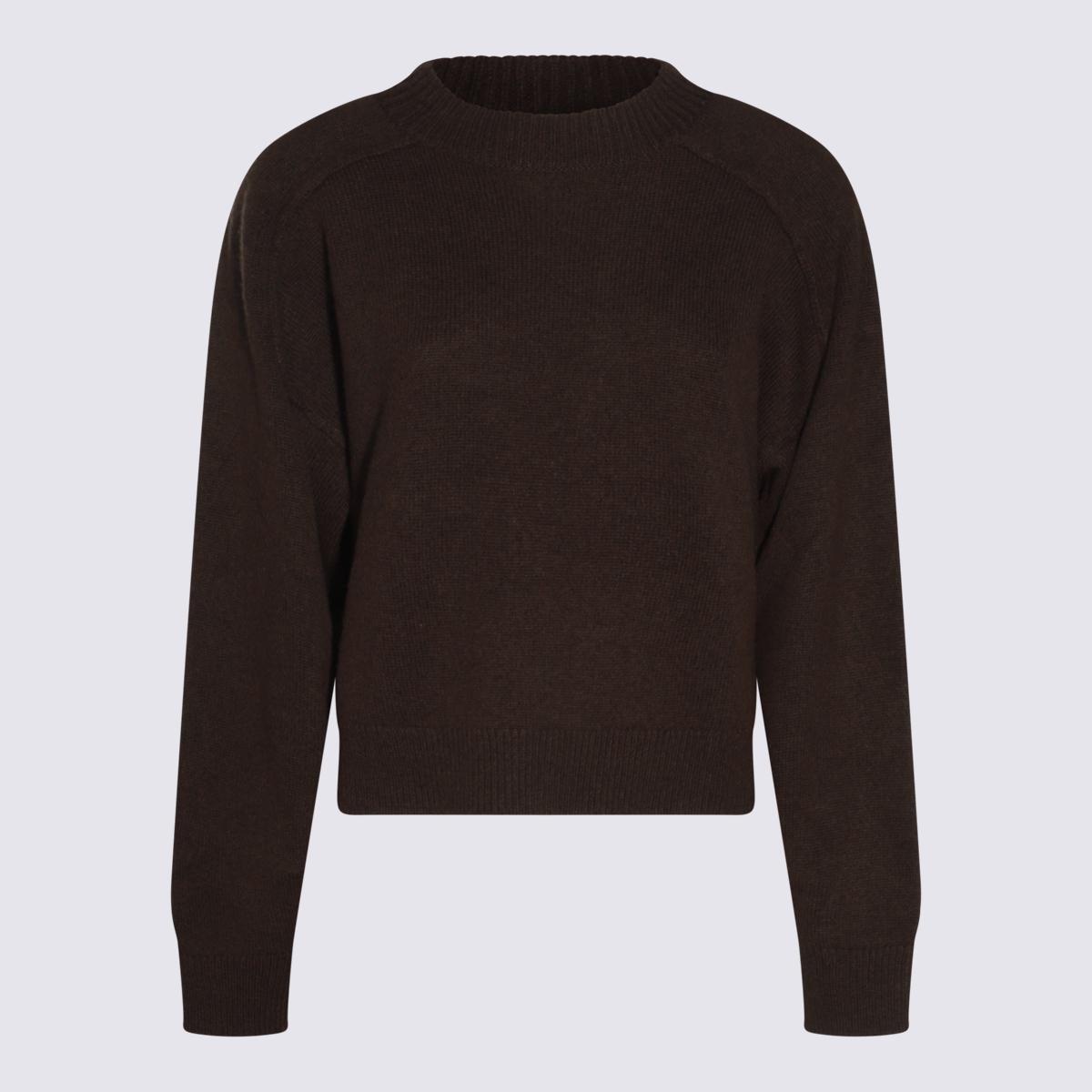 Antonelli Brown Wool Knitwear in Brown