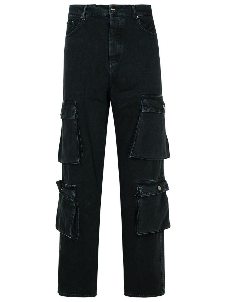 Barrow Cotton Pants in Black