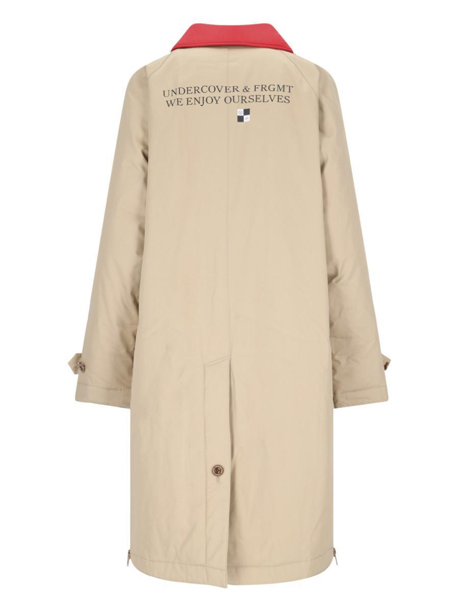 X Fragment Design cotton trench coat