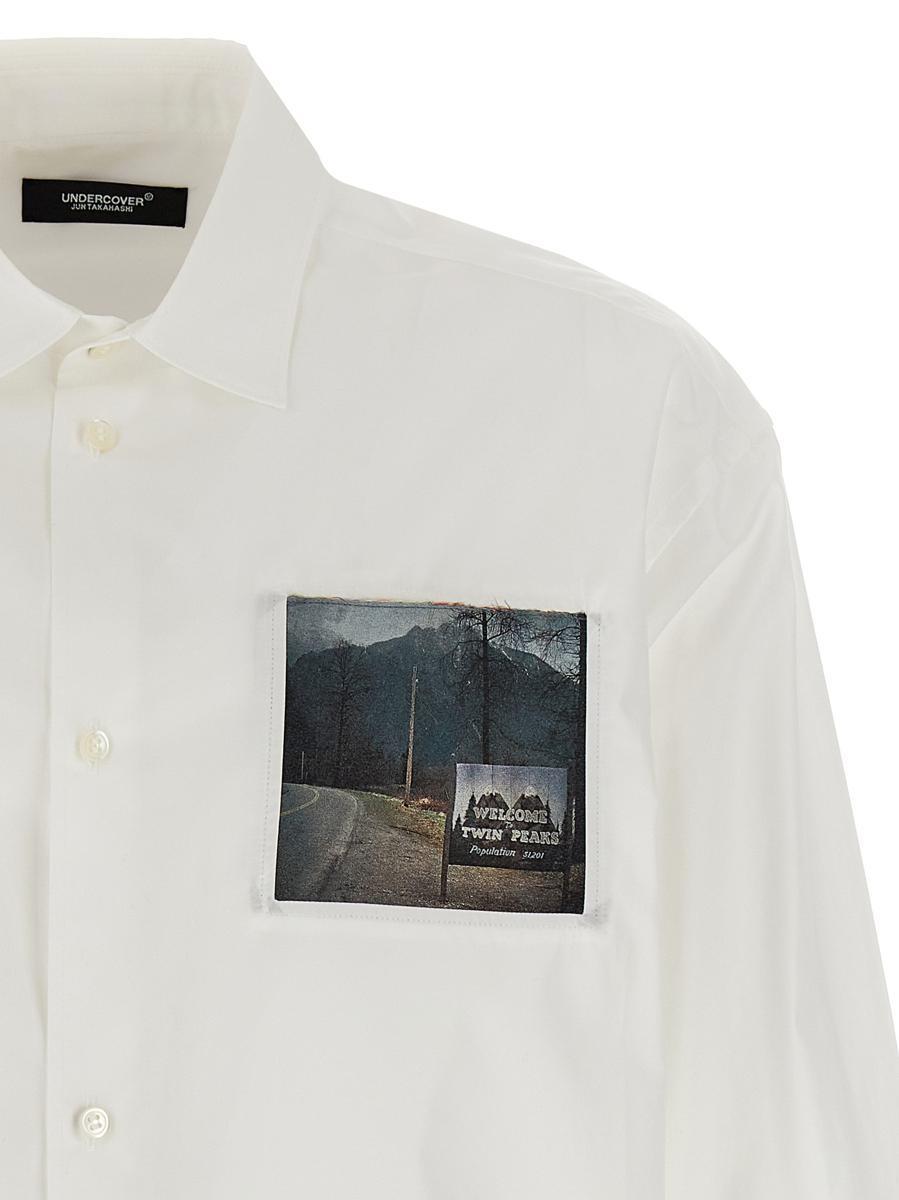 Undercover 'Twin Peaks' Shirt in White