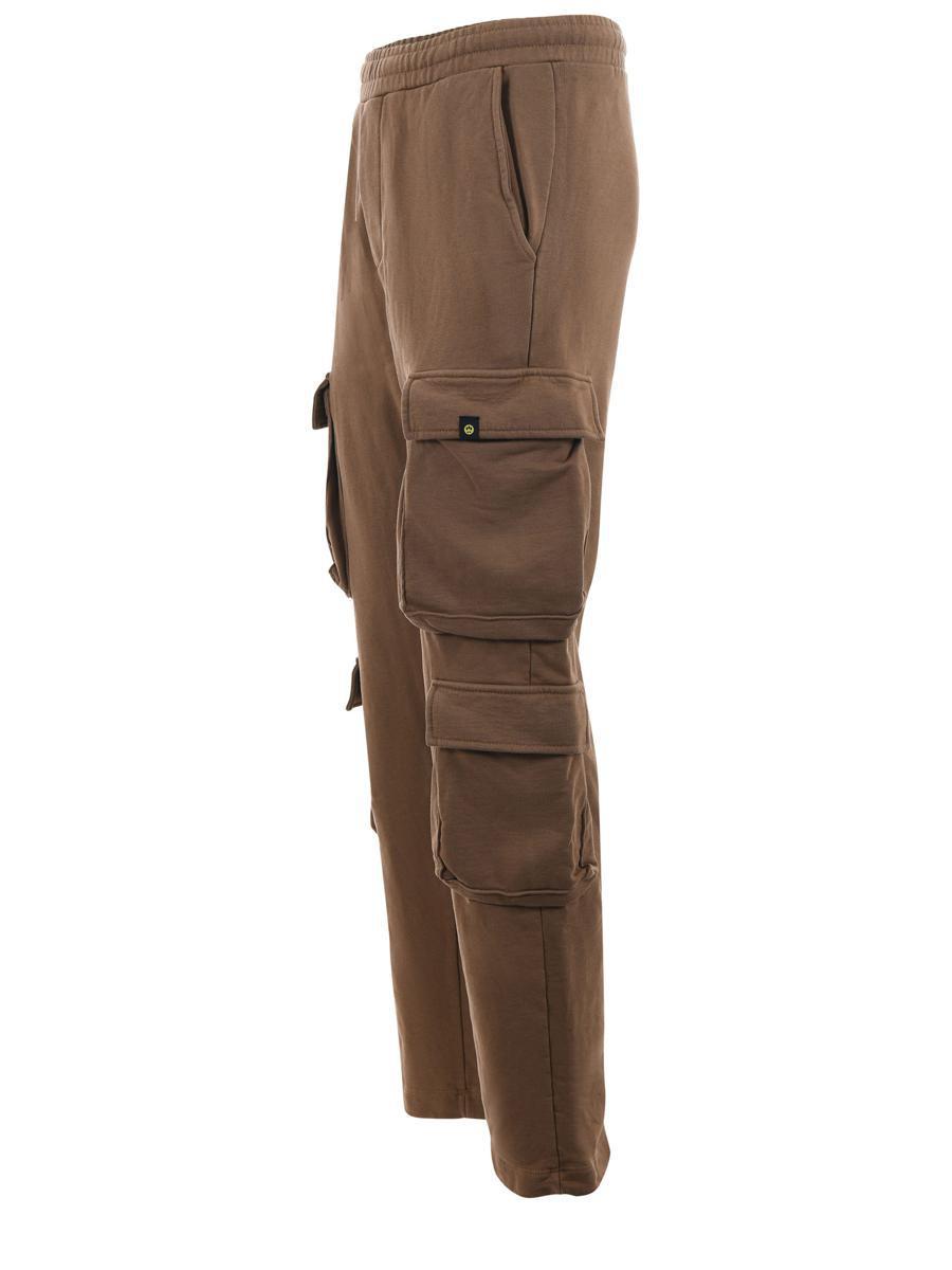 Barrow  Cargo Jogging Trousers in Brown