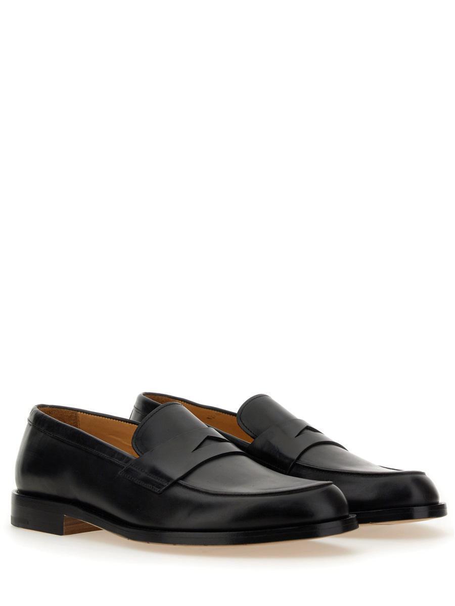 Premiata Leather Loafer in Black