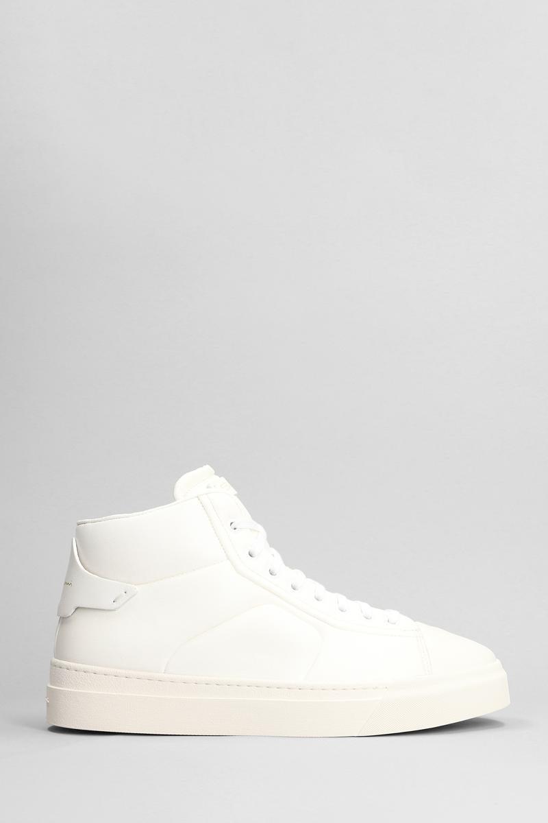 Santoni Glory Sneakers in White