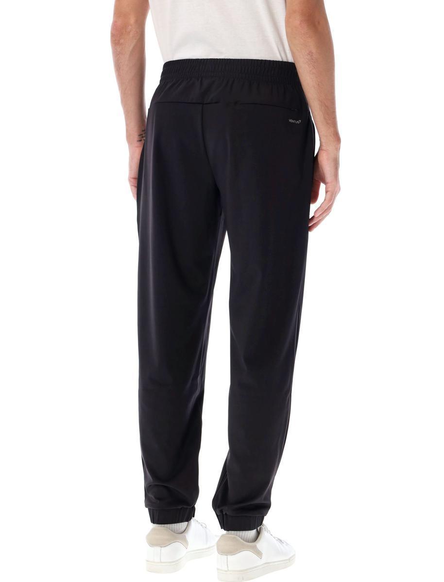 Ea7 Emporio Armani Logo-Printed Tapered Leg Pants