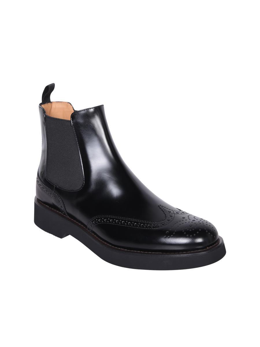 Ketsby Polish Black Ankle Boots