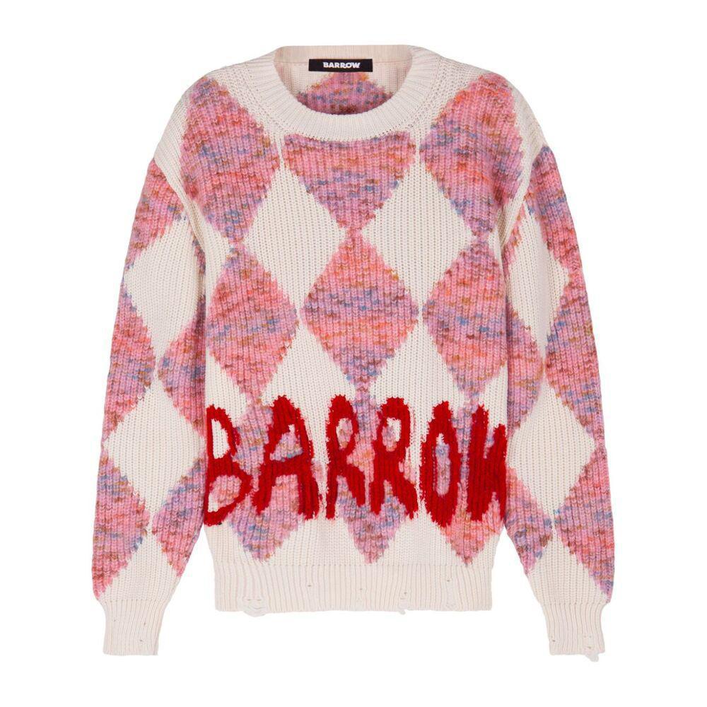 Barrow Sweaters in Pink/Neutrals