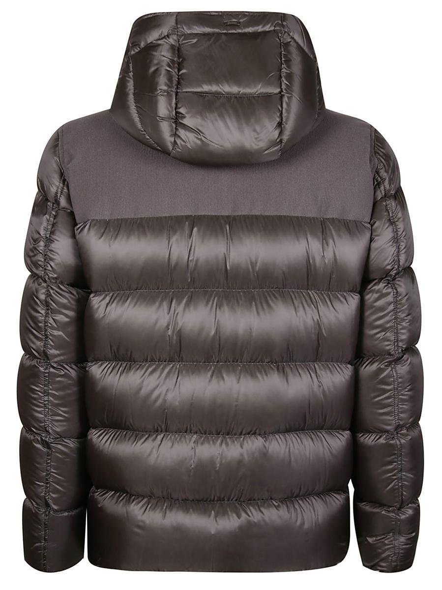 Herno Zip-Up Hooded Down Jacket