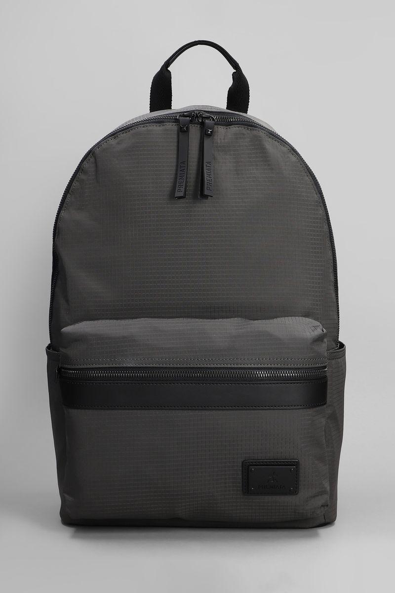 Blade Backpack In Grey Nylon