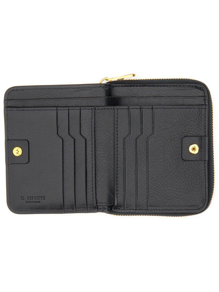 Il Bisonte Leather Wallet in Black