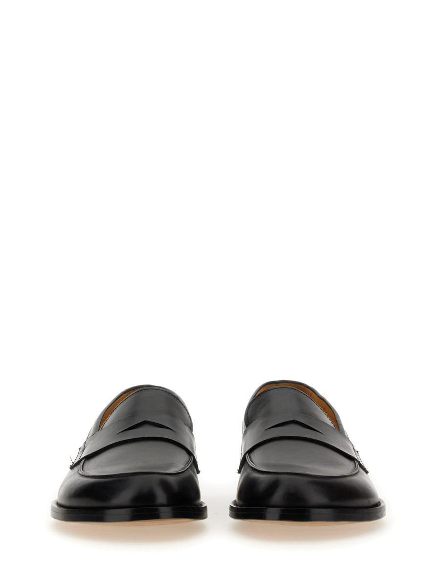 Premiata Leather Loafer in Black