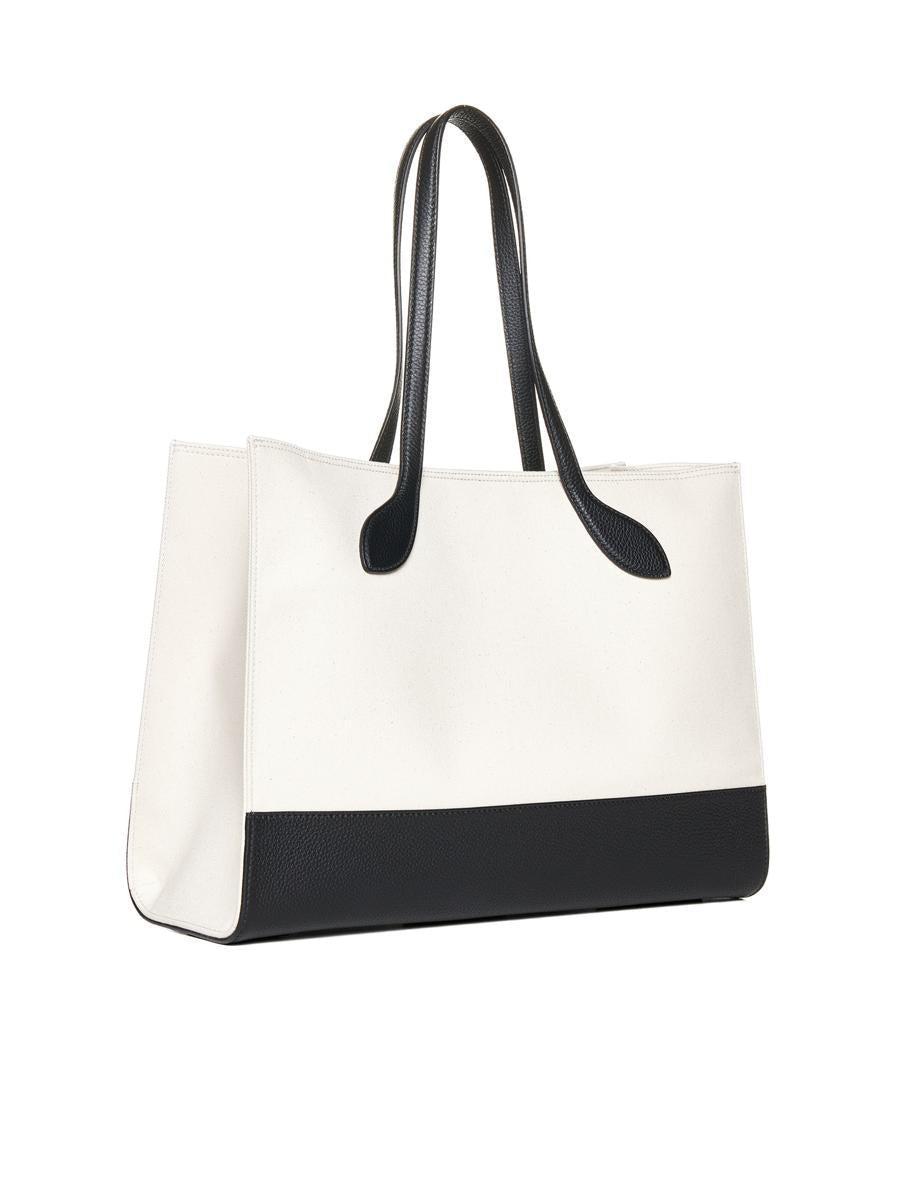 Bally Logo Printed Tote Bag