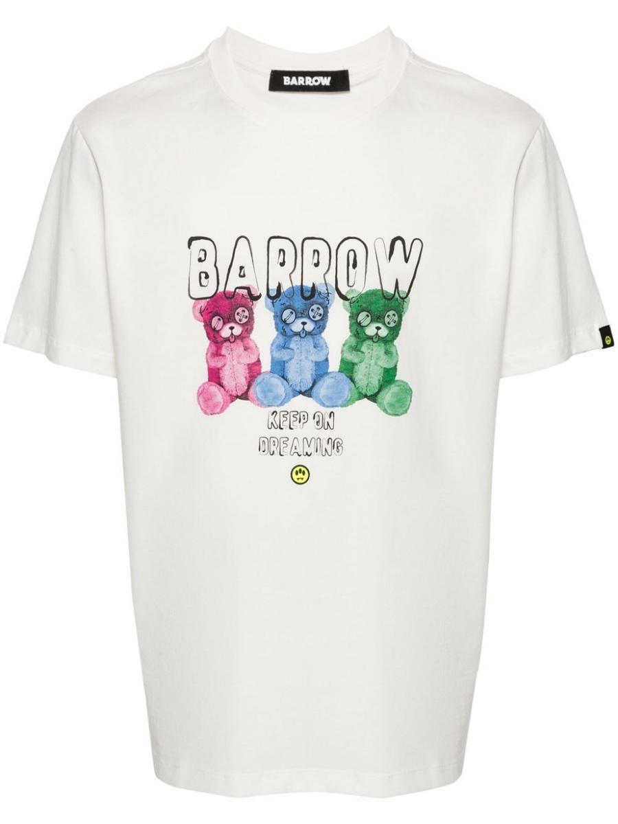 Barrow Unisex Jersey Tshirt Clothing in White