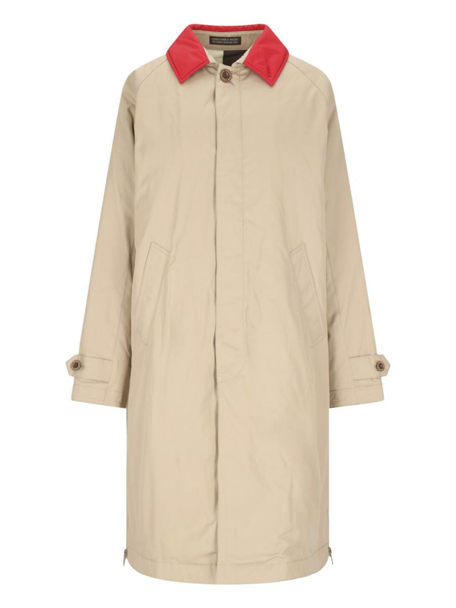 X Fragment Design cotton trench coat