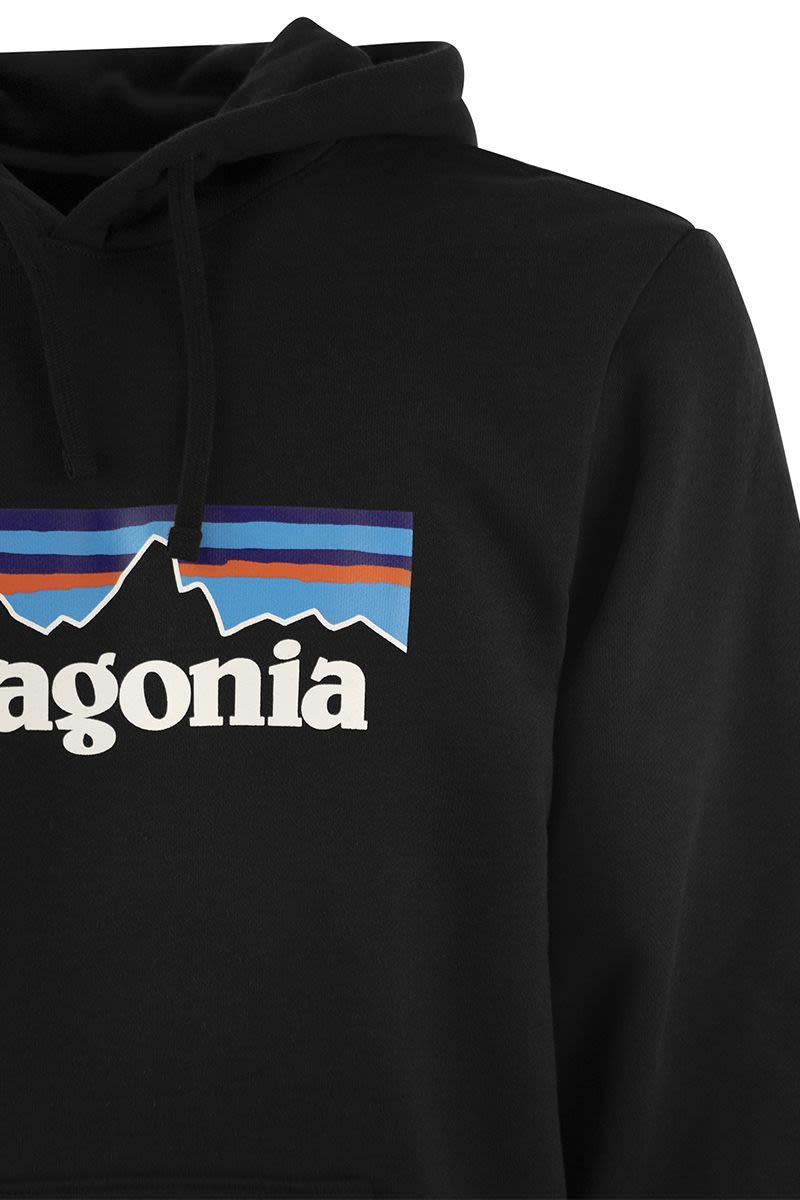 Patagonia Cotton Blend Hoodie in Black