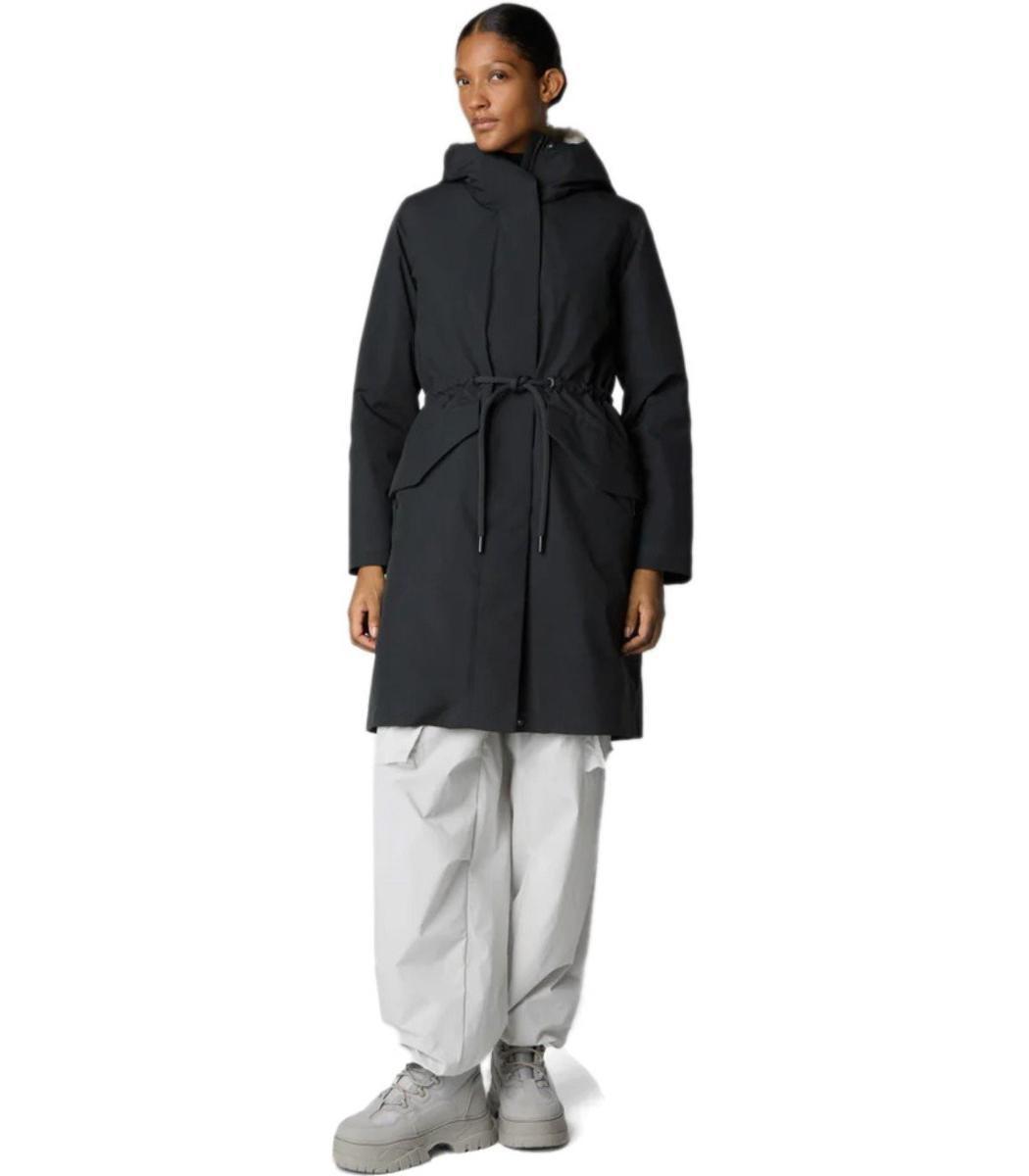 Save The Duck Noelle Black Parka in Black