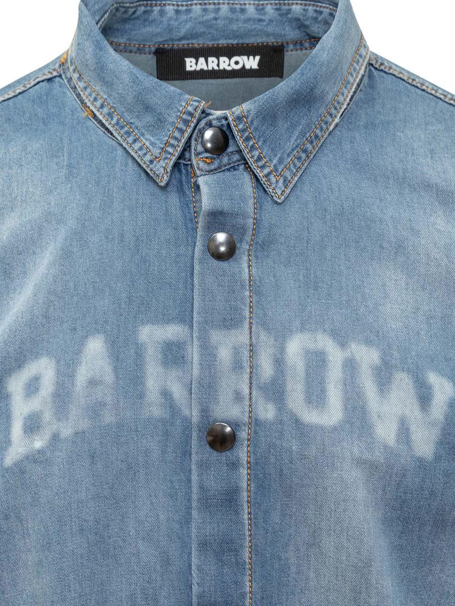 Barrow Denim Shirt in Blue