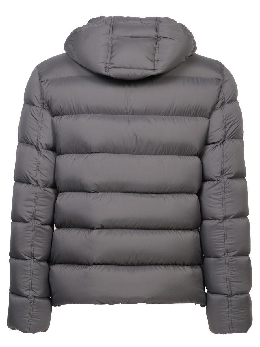 Herno Hooded Quilted Bomber Jacket