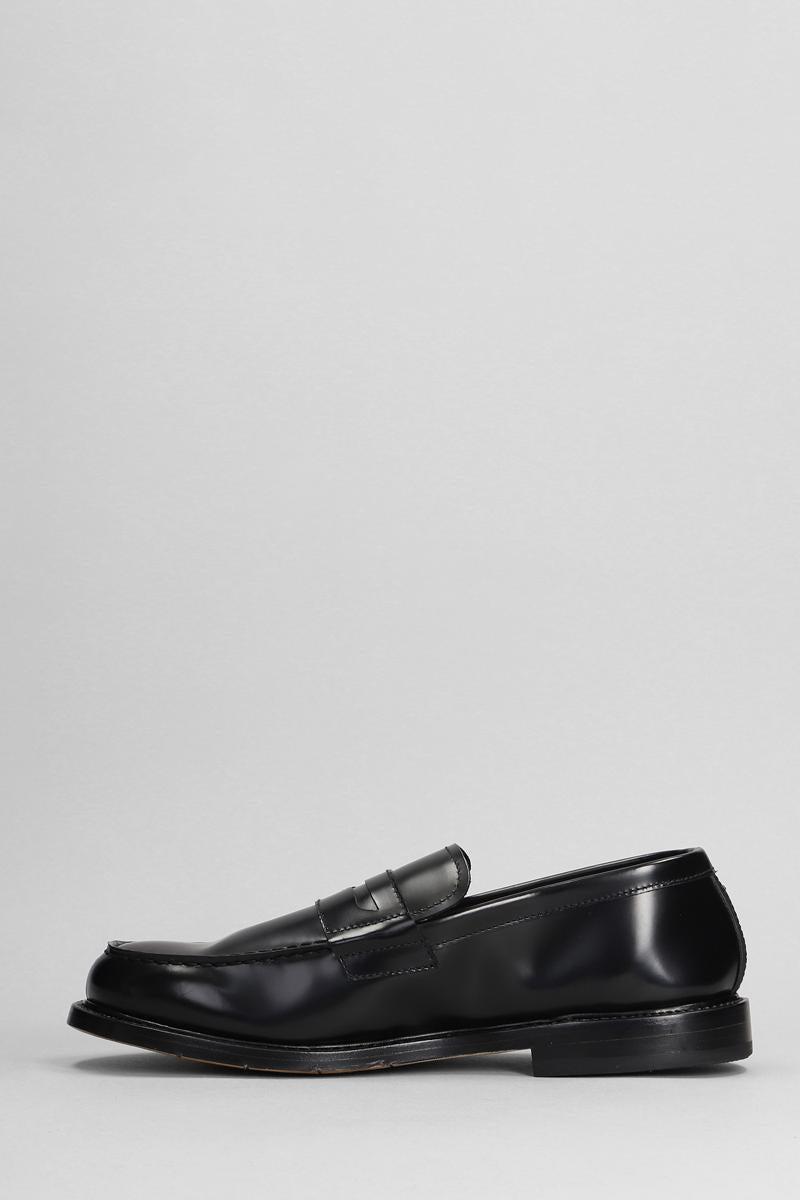 Loafers In Black Leather