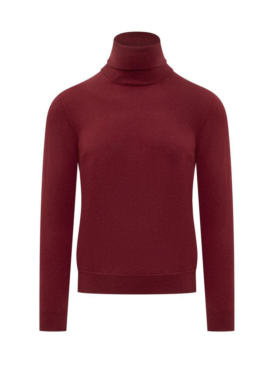 Malo Cashmere Sweater in Red