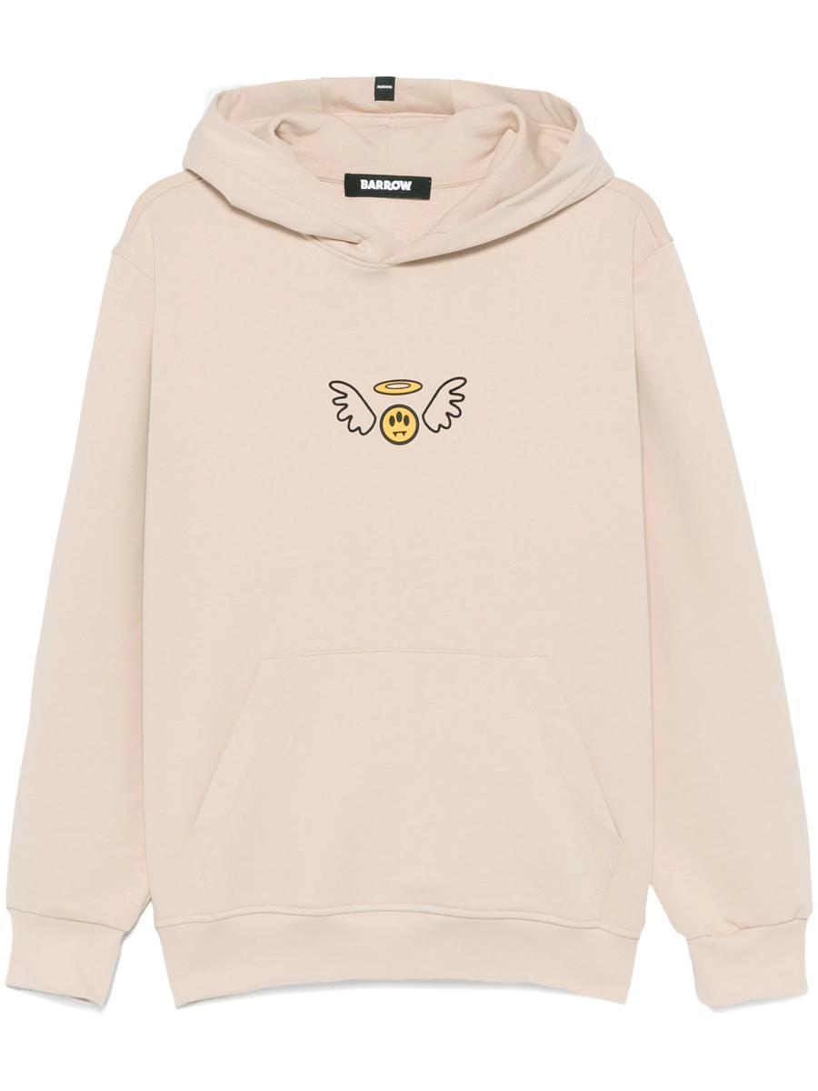 Barrow Hoodie Clothing in Beige