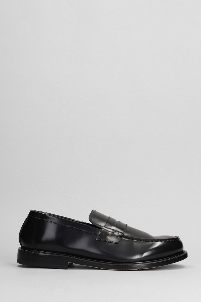 Loafers In Black Leather