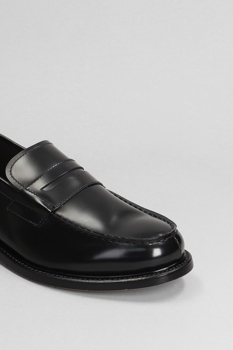 Loafers In Black Leather