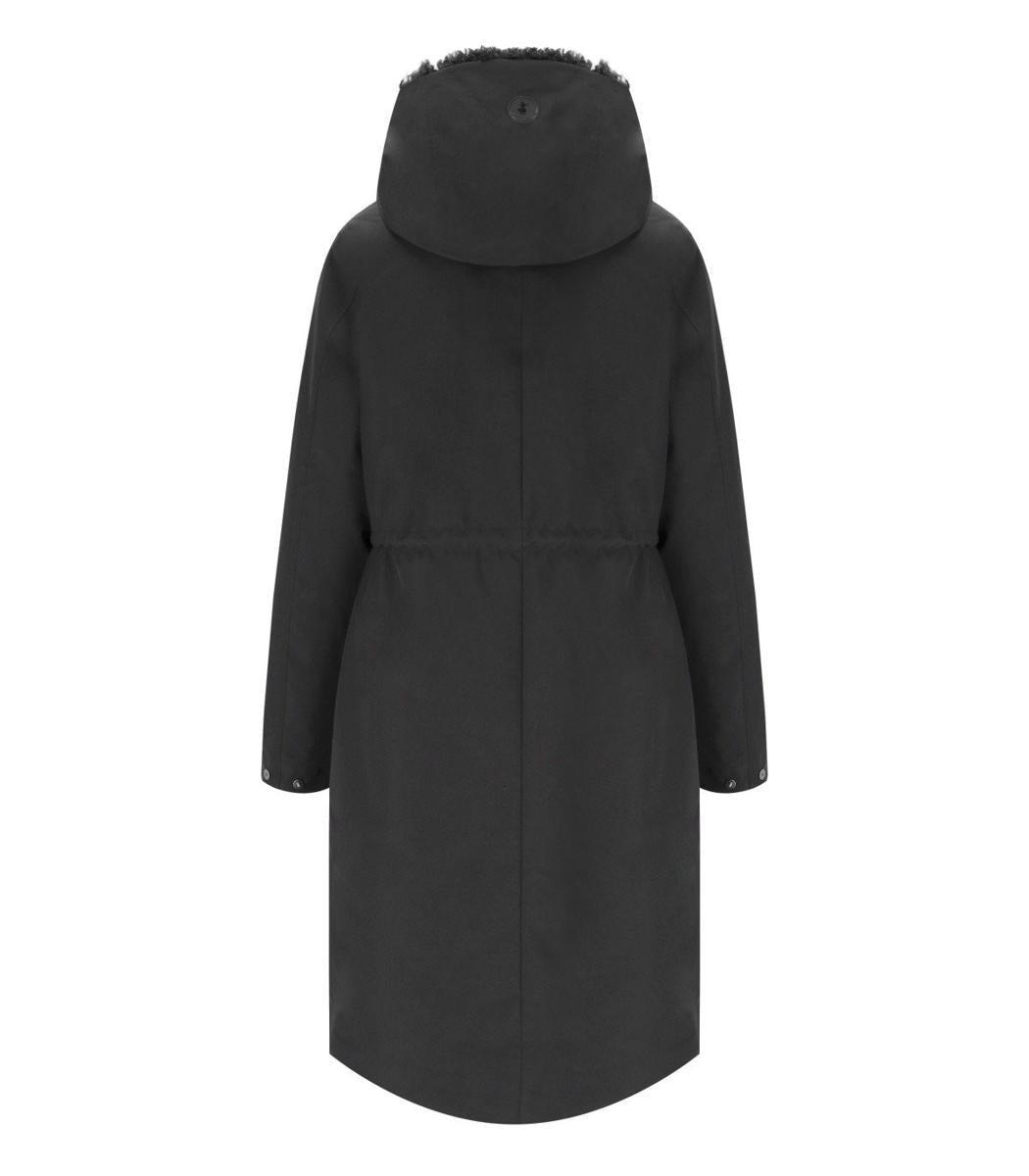 Save The Duck Noelle Black Parka in Black