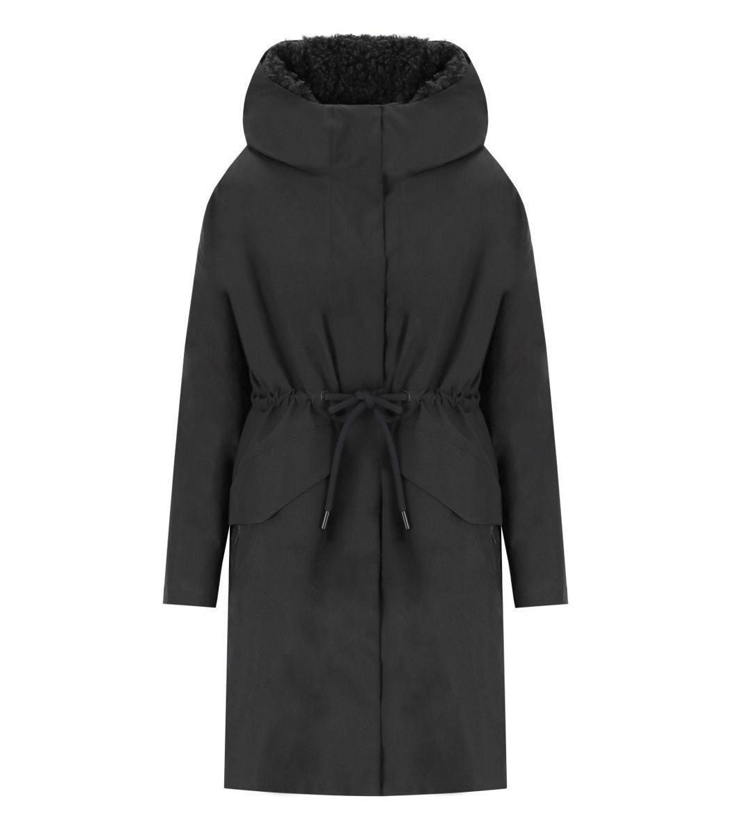 Save The Duck Noelle Black Parka in Black