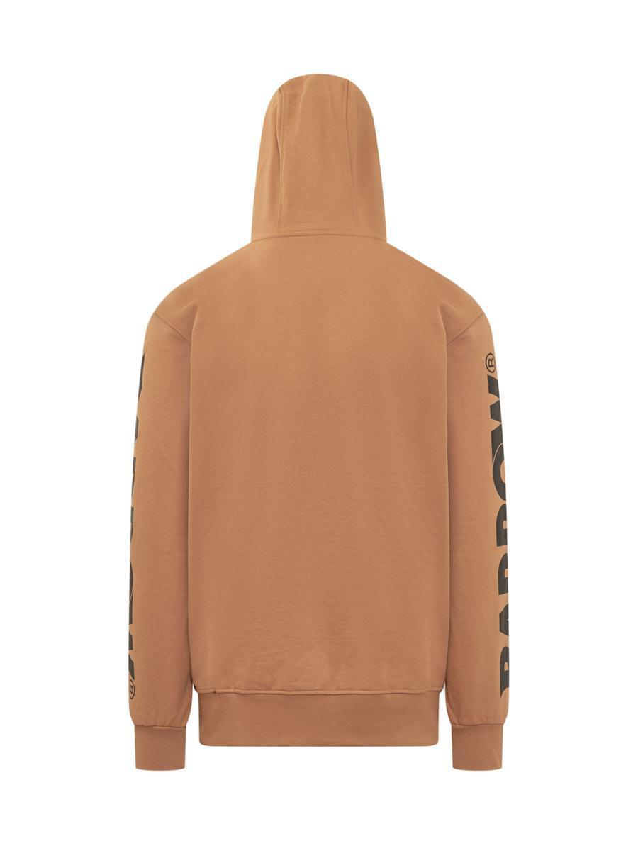 Barrow Sweatshirt With Logo in Brown