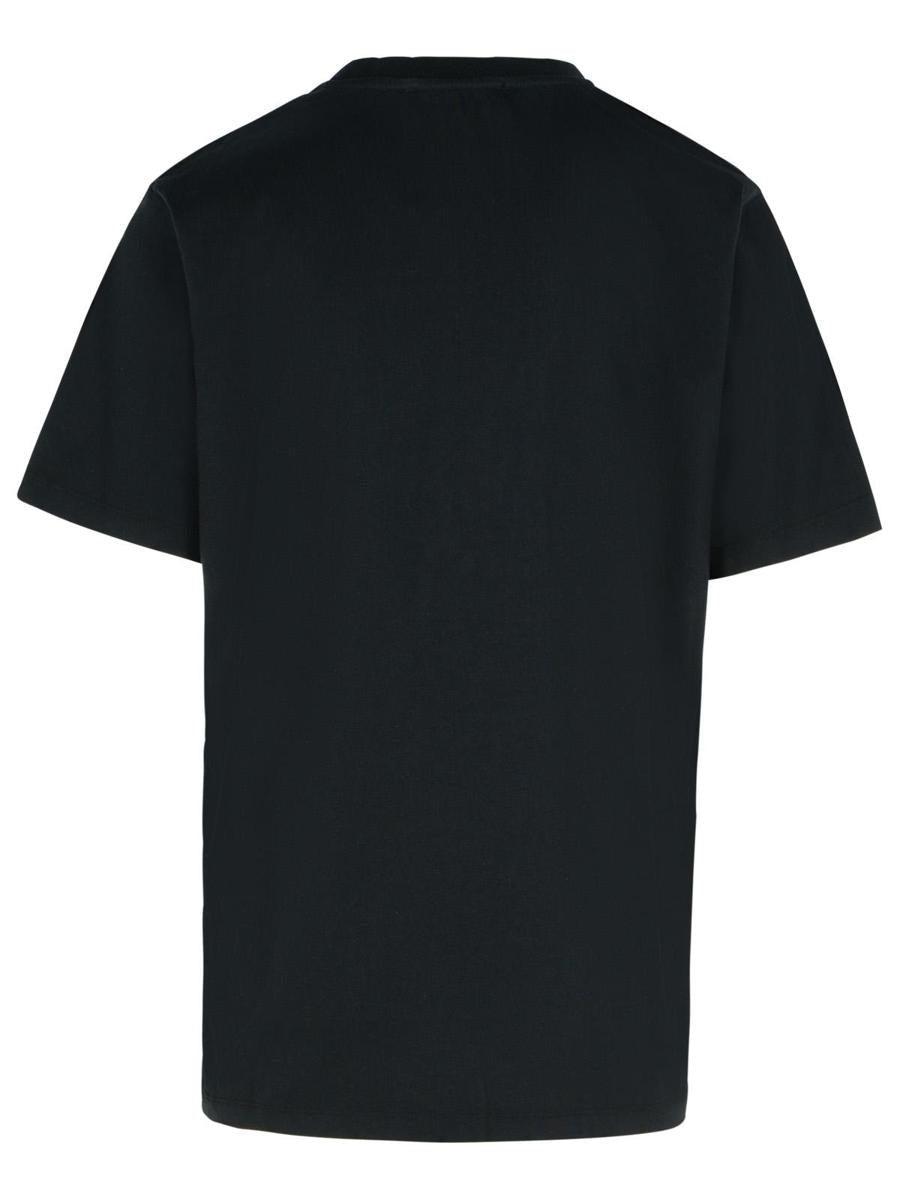 Barrow Black Cotton T-Shirt in Black