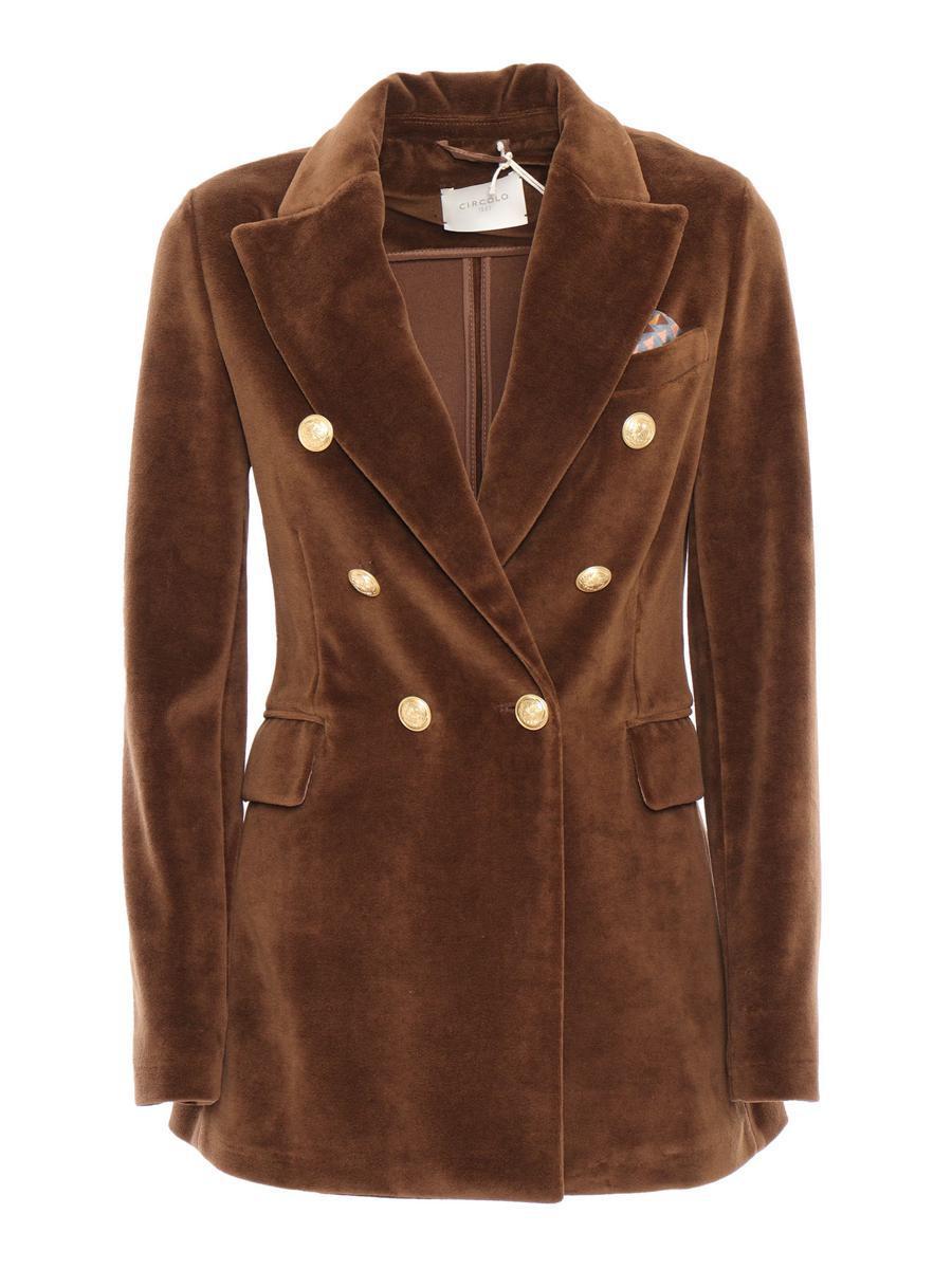 Circolo 1901 Jacket in Brown