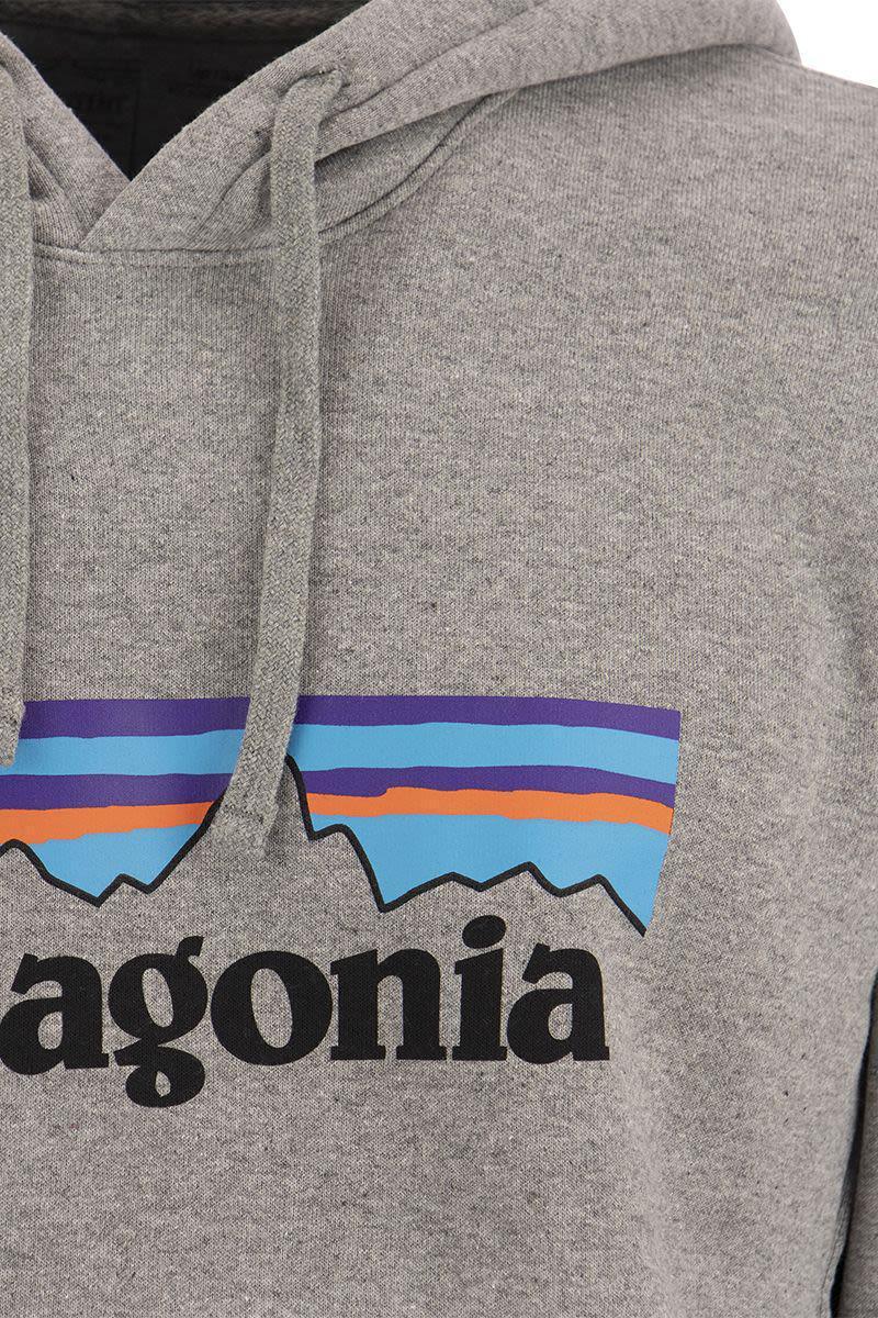 Patagonia Cotton Blend Hoodie in Grey