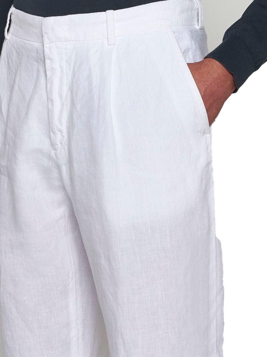 Malo Trousers in White