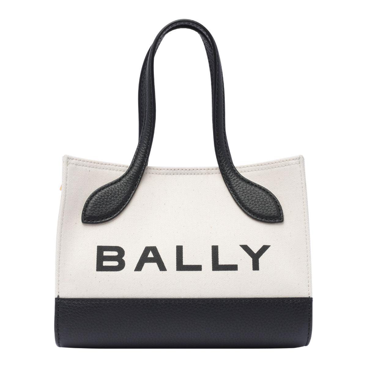 Bally Logo Printed Tote Bag