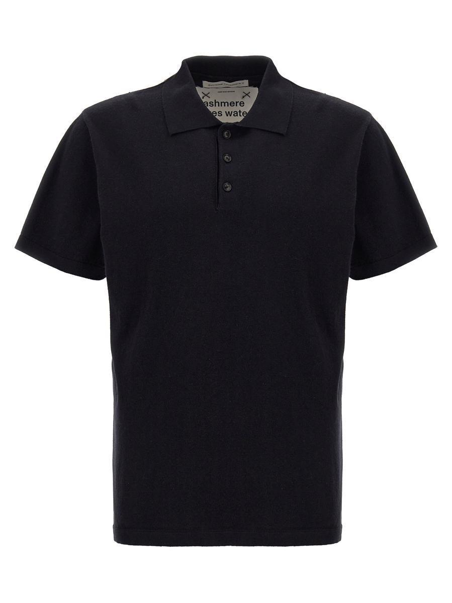 Extreme Cashmere 'N°352 Avenue' Polo Shirt in Blue