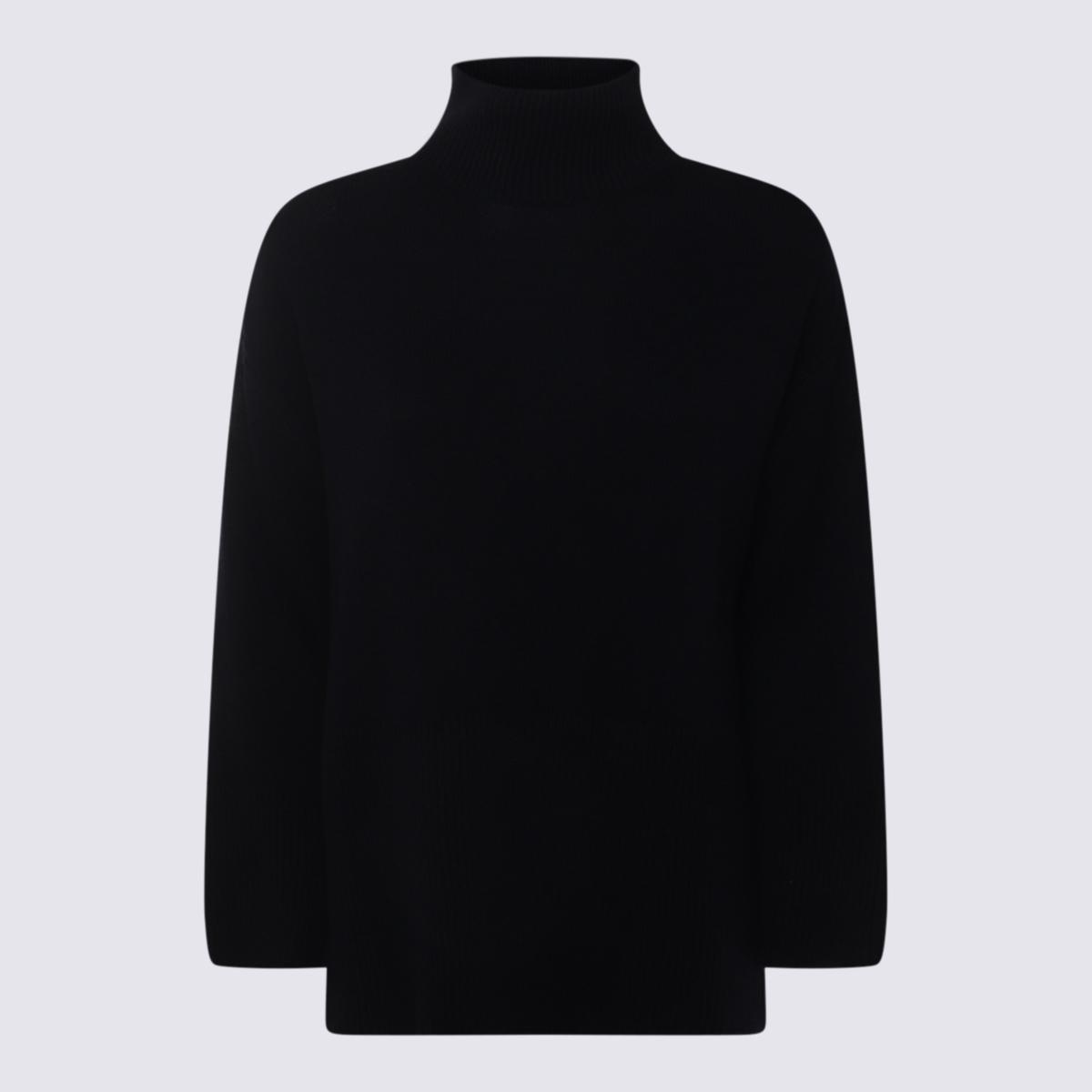 Antonelli Navy Blue Wool Knitwear in Blue