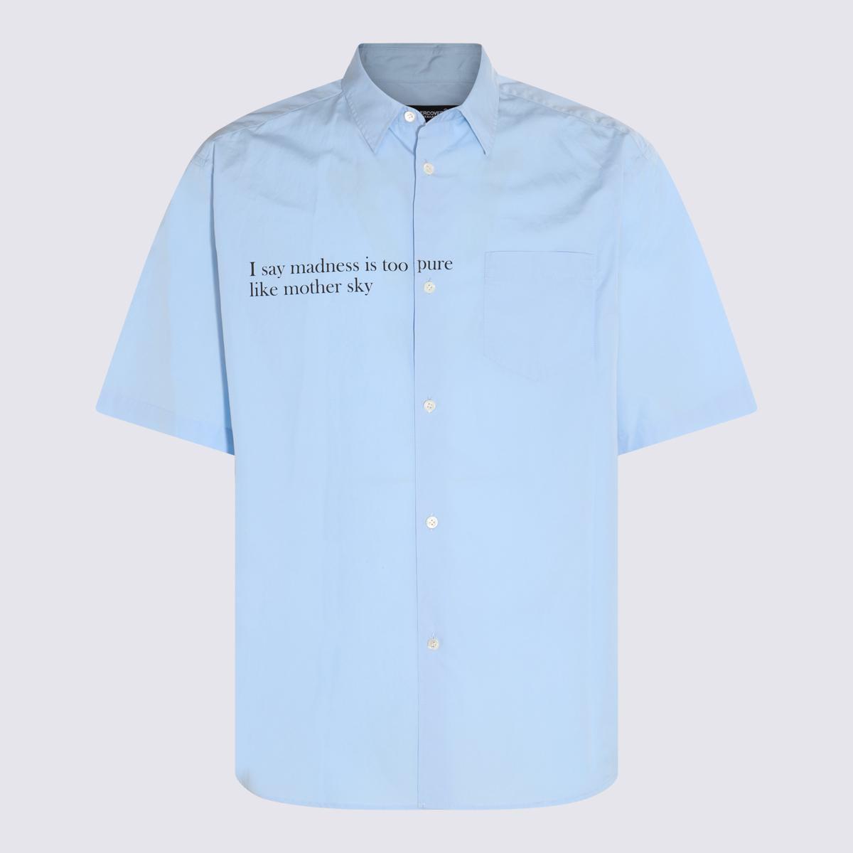 Undercover Light Blue Cotton Shirt in Multicolor