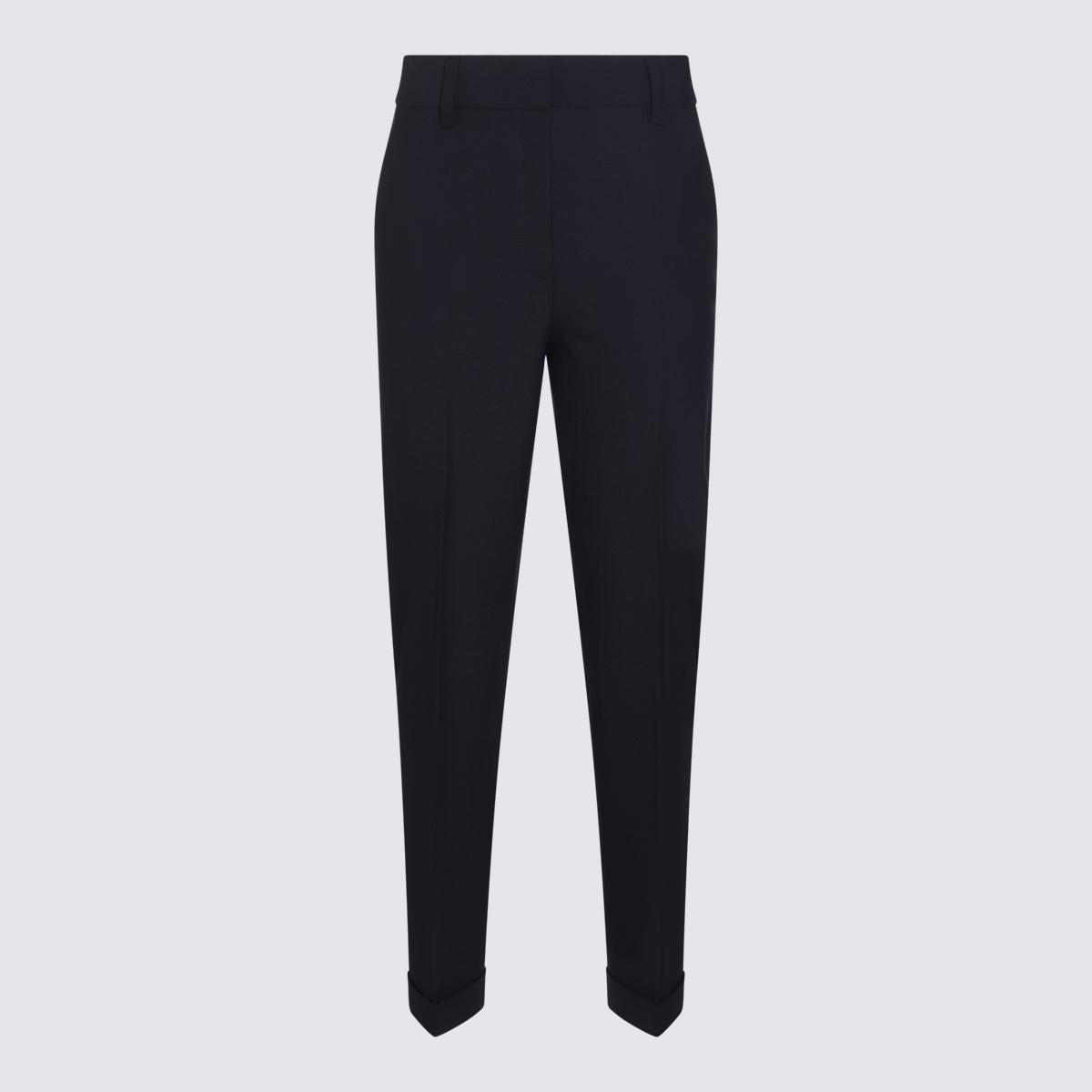 Antonelli Navy Blue Pants in Blue