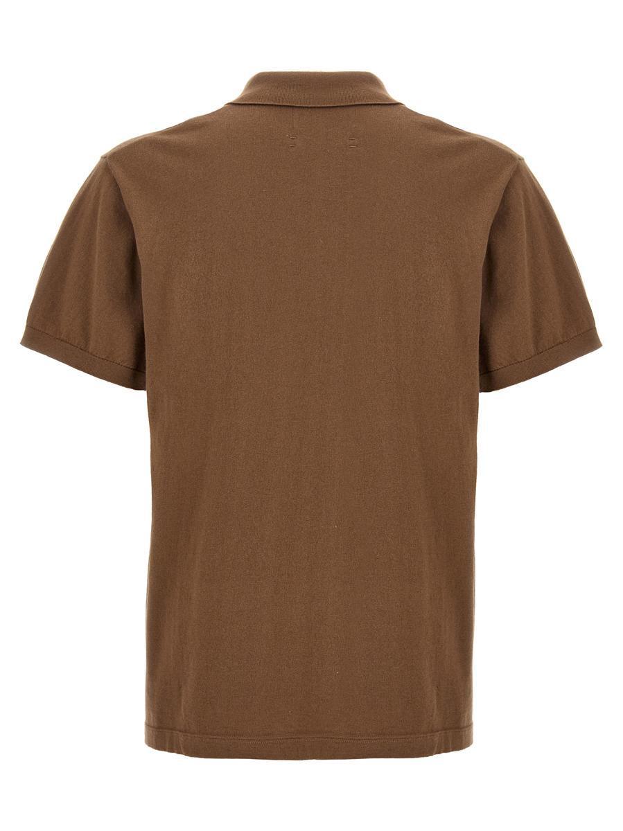 Extreme Cashmere 'N°352 Avenue' Polo Shirt in Brown