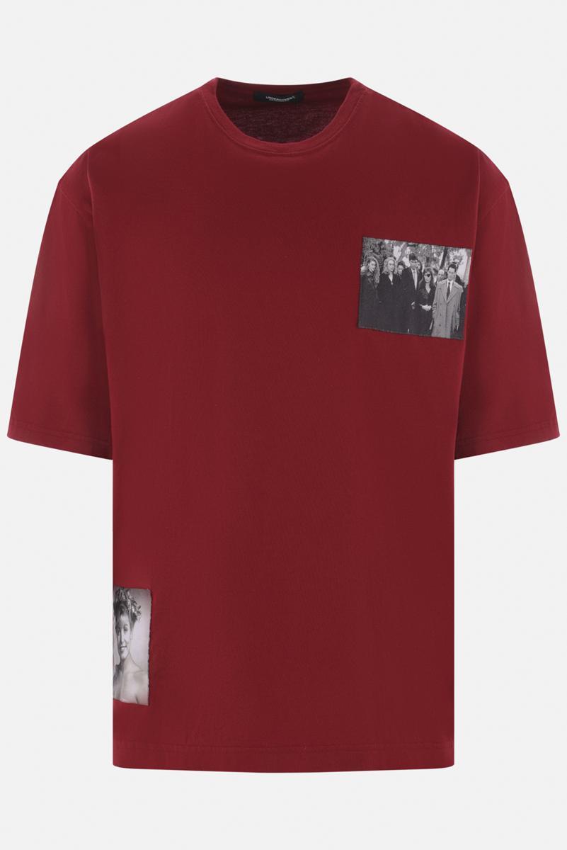 Undercover T-Shirts And Polos in Dark Red