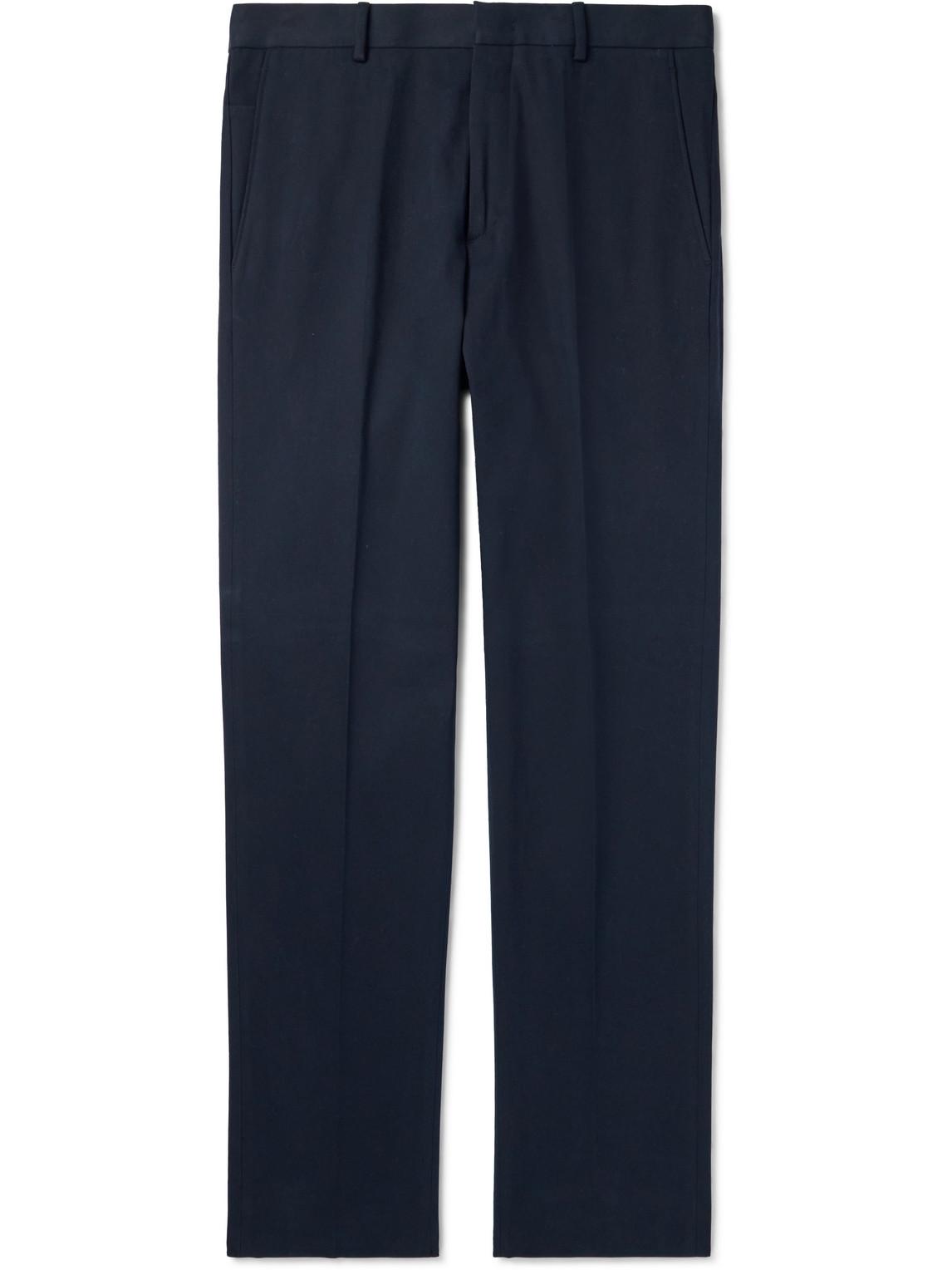 Jarno Austin Straight-Leg Stretch-Cotton Twill Trousers