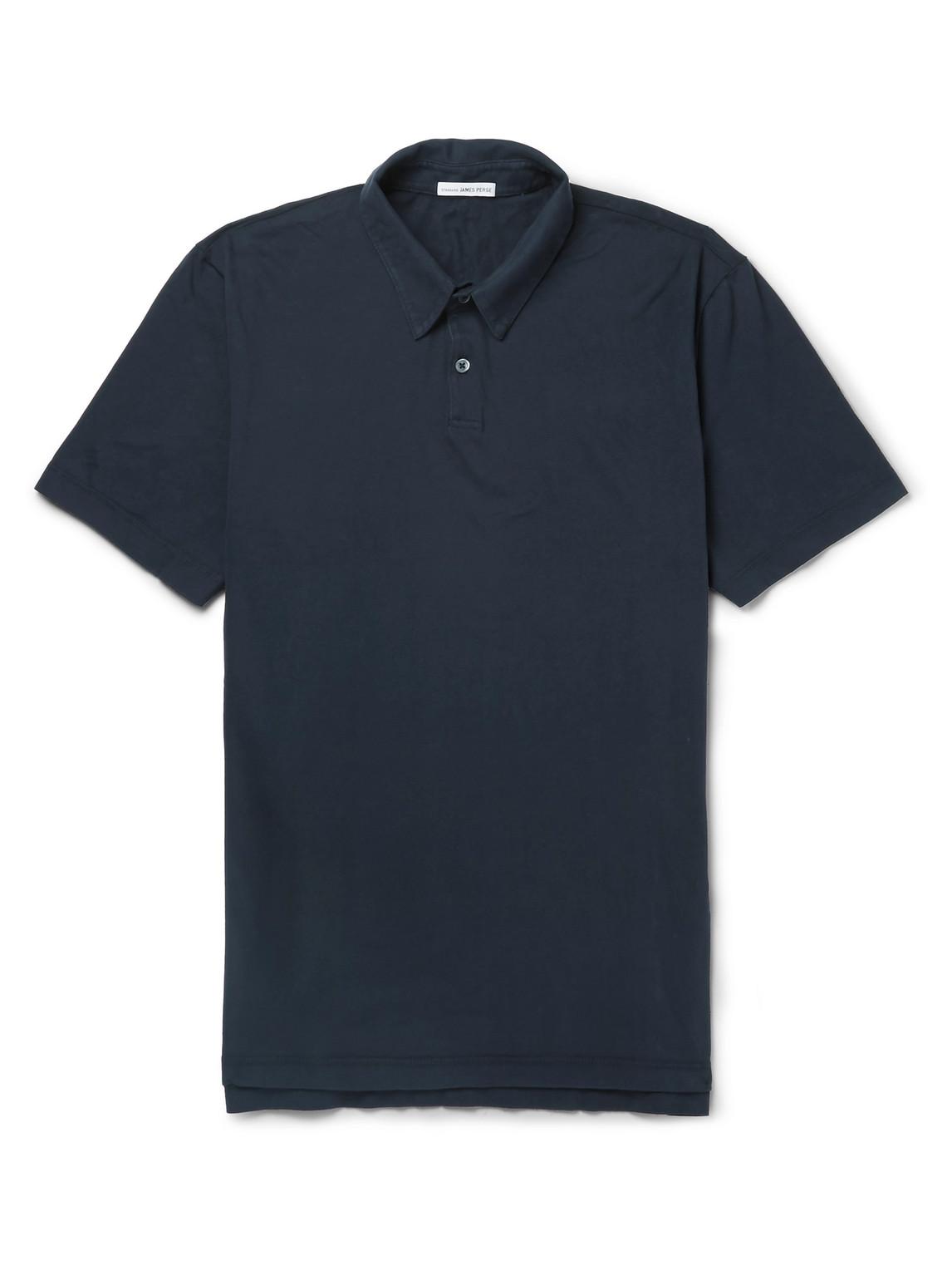 Supima Cotton-Jersey Polo Shirt