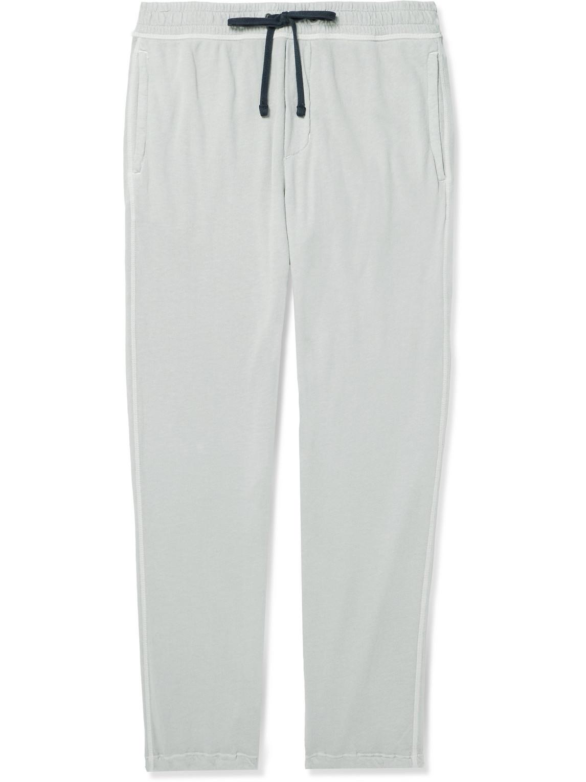 Straight-Leg Cotton-Jersey Sweatpants