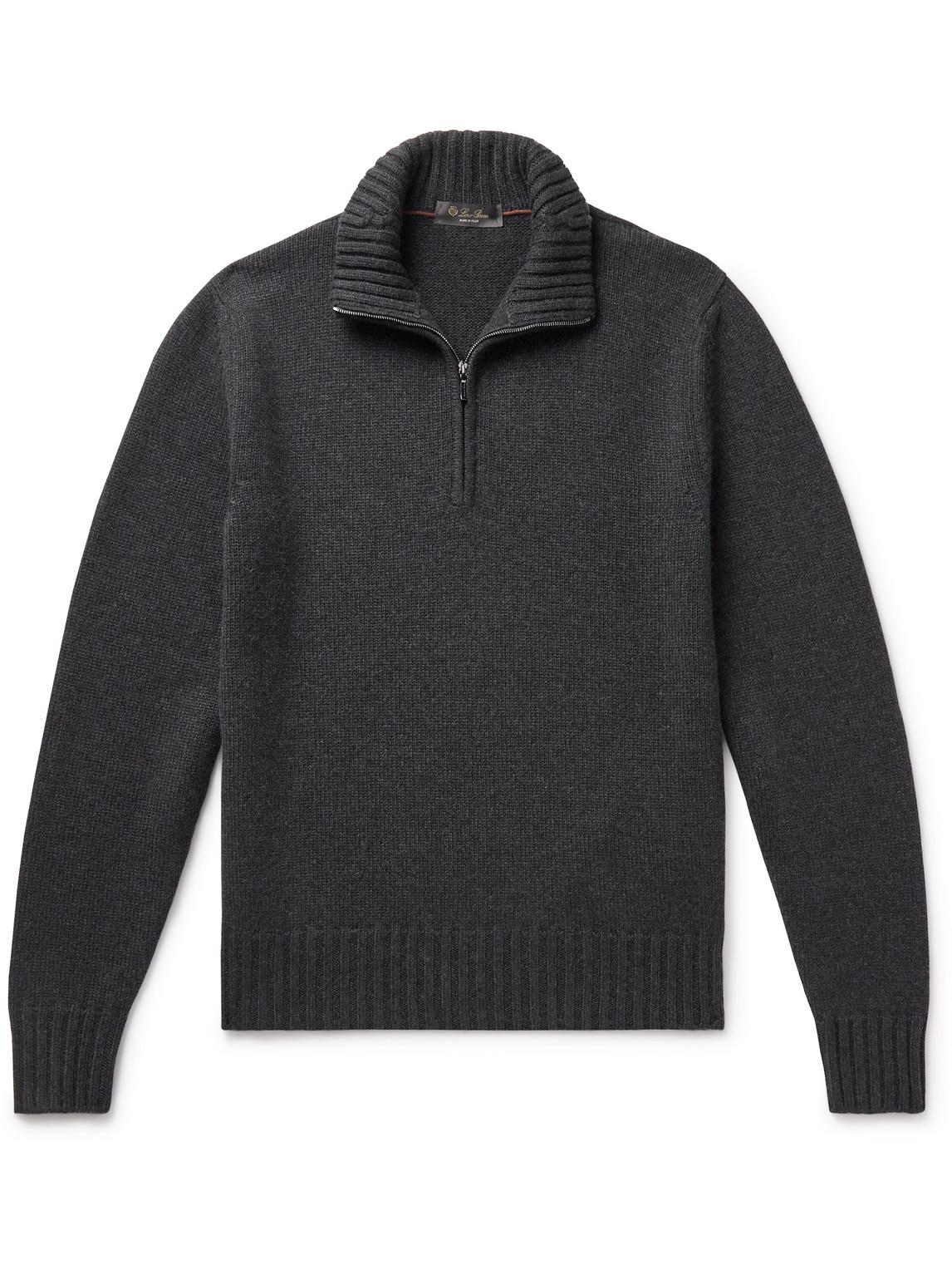 Cashmere Half-Zip Sweater