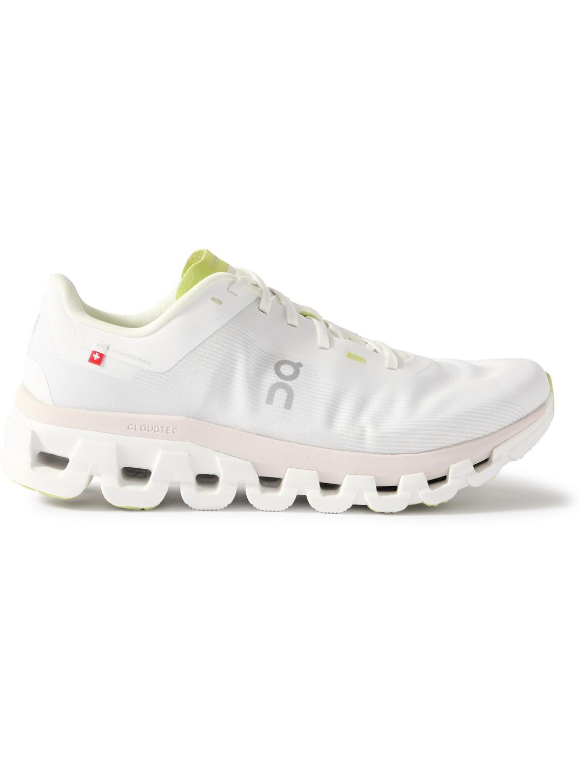 Cloudflow 4 Rubber-Trimmed Mesh Running Sneakers