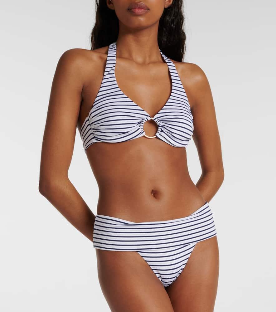 Brussels striped bikini bottoms