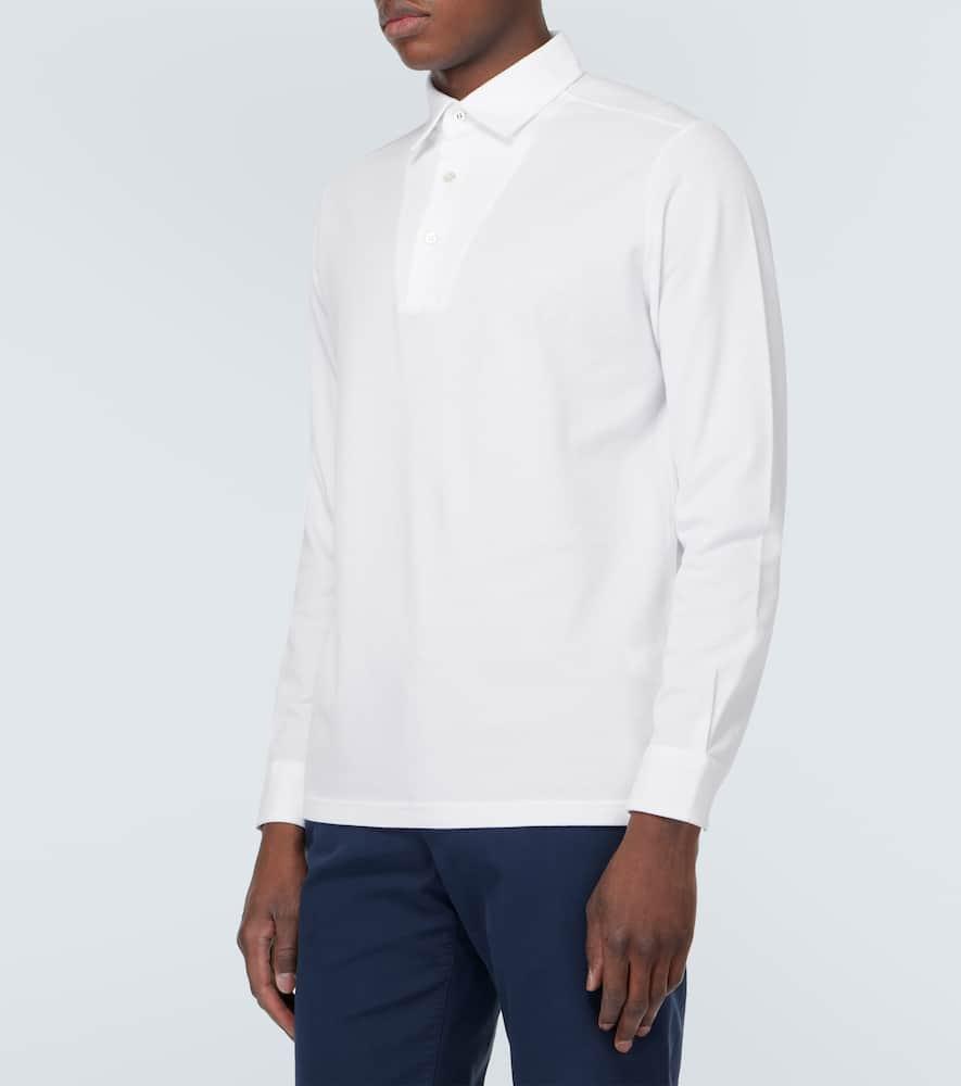 Cotton pique polo shirt