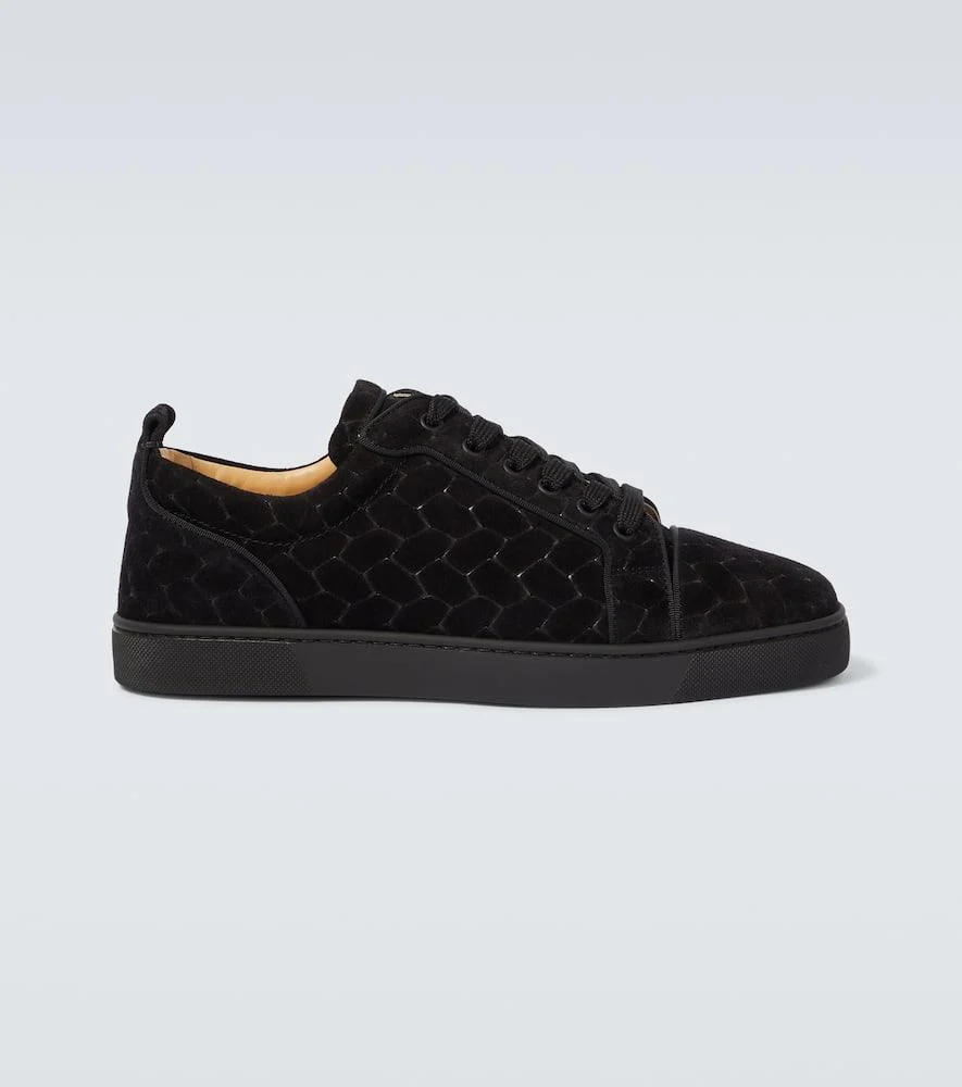 Louis Junior Orlato Woven Suede Sneakers